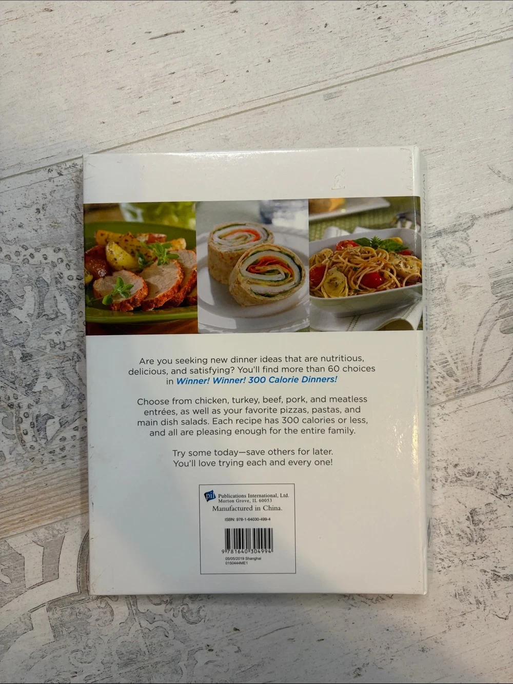Winner Winner 300 Calorie Dinners Cook Book